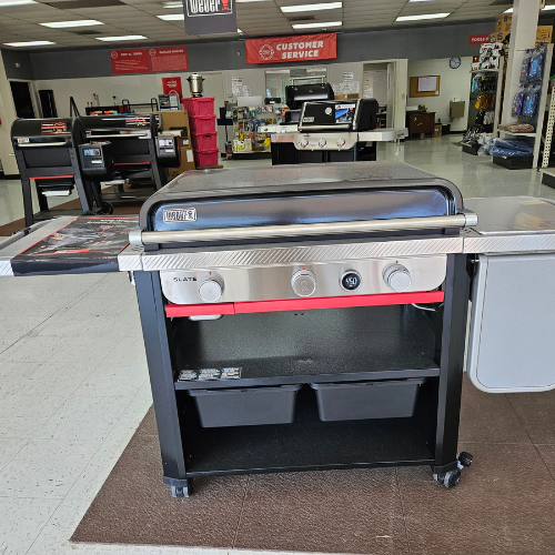 Outdoor grilling supplies inside of Grand Rental of York