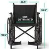 Wheelchair 20 Wide