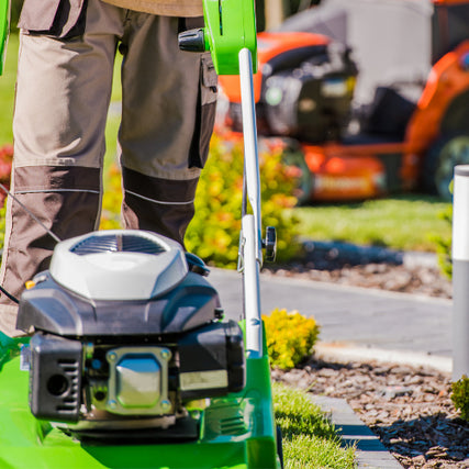 Lawn & Garden RentalsLandscaper with power equipment