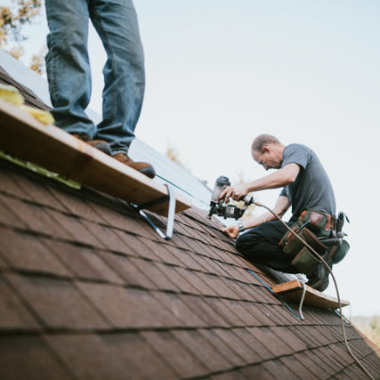 Do it Yourself RentalsContractor installing a shingle roof