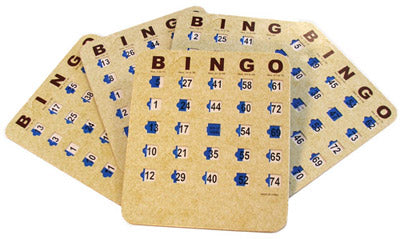 Bingo Slide Cards