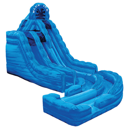 Blue Ice Water Slide