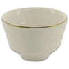 Boullion Cup (Ivory w/ Gold Trim)