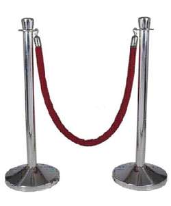 Stanchions - Red Rope